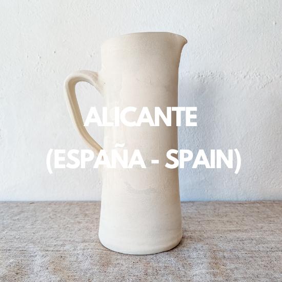 White clay pieces from Spain