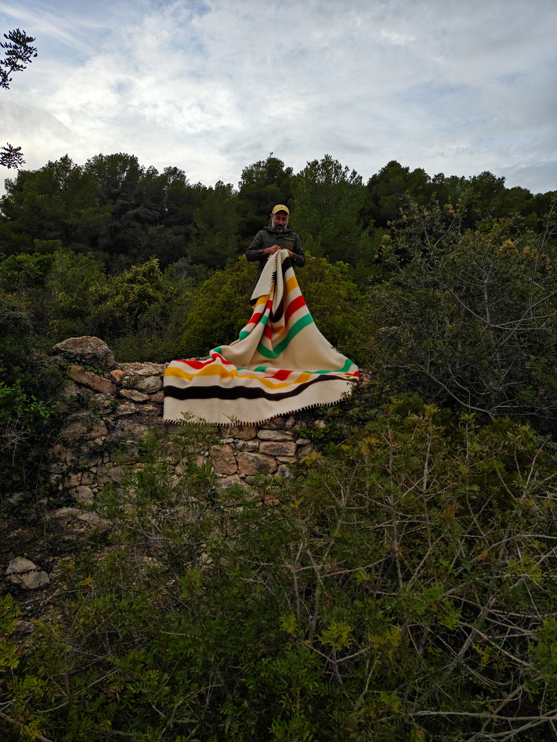 merino wool blanket woven in Spain