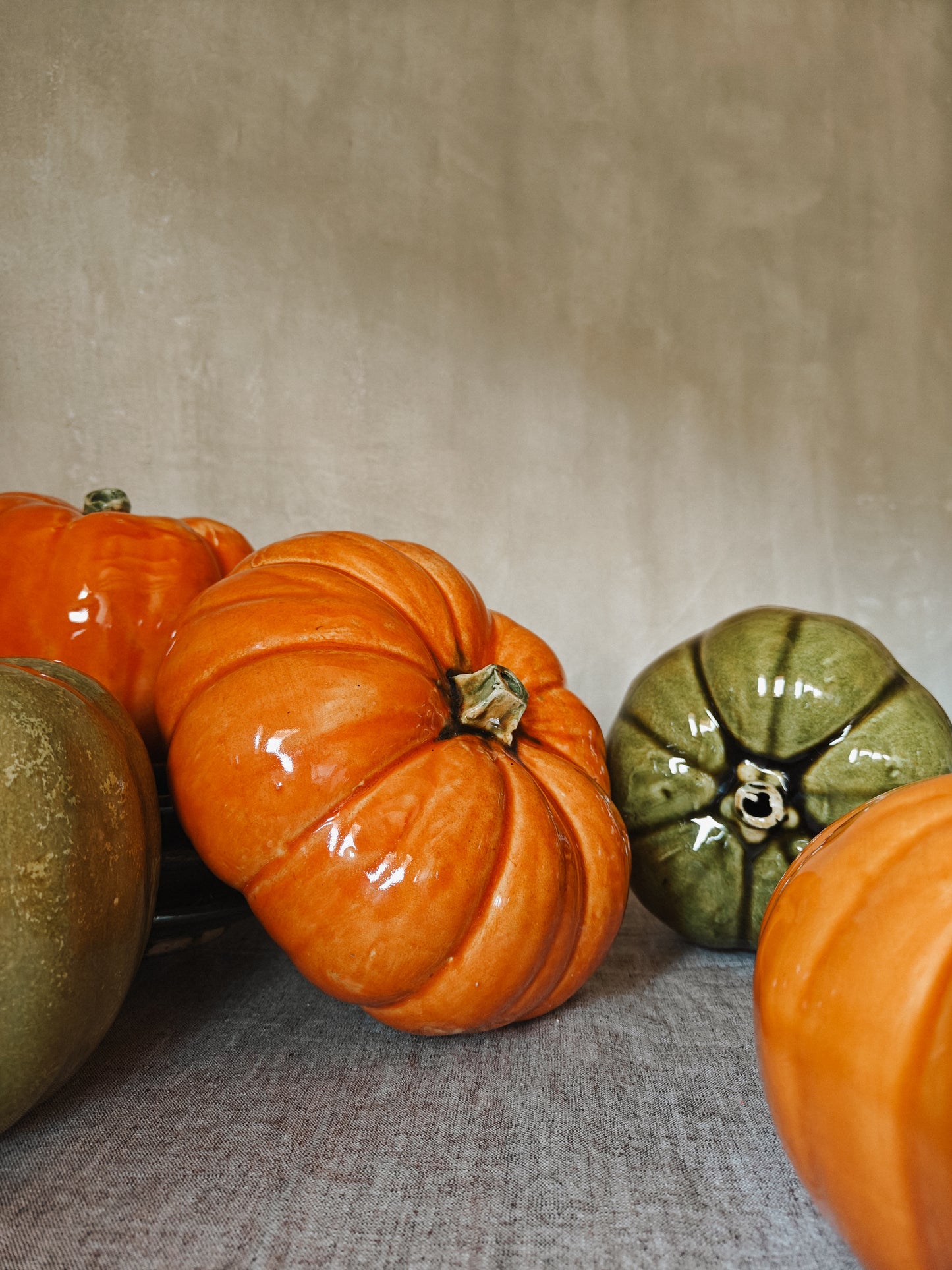 Ceramic pumpkins handmade