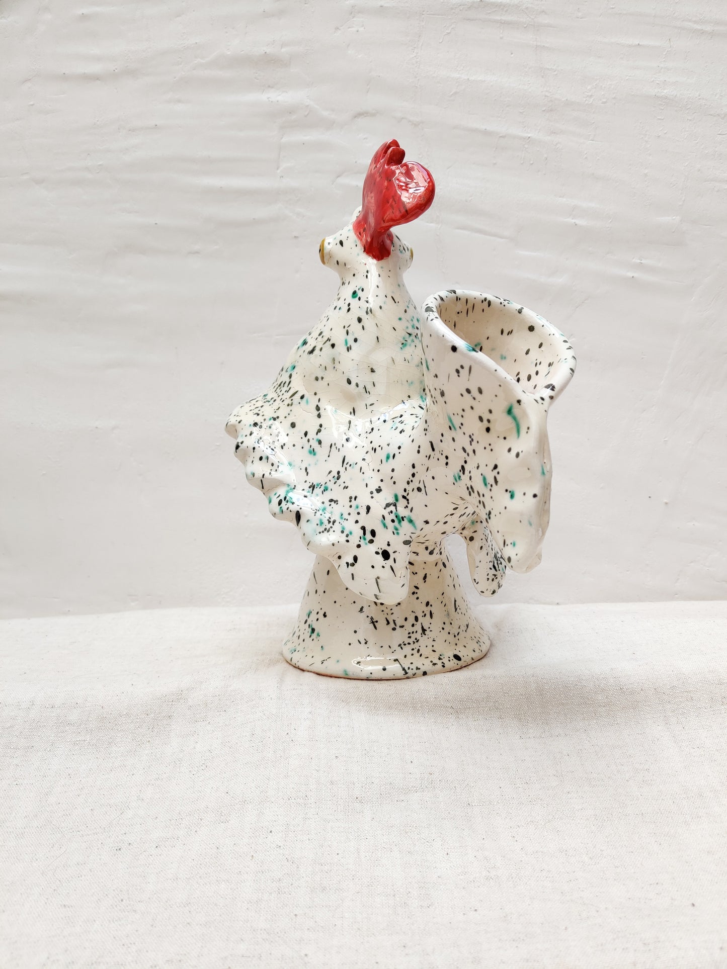 Rooster shaped carafe