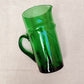 Recycled glass pitcher