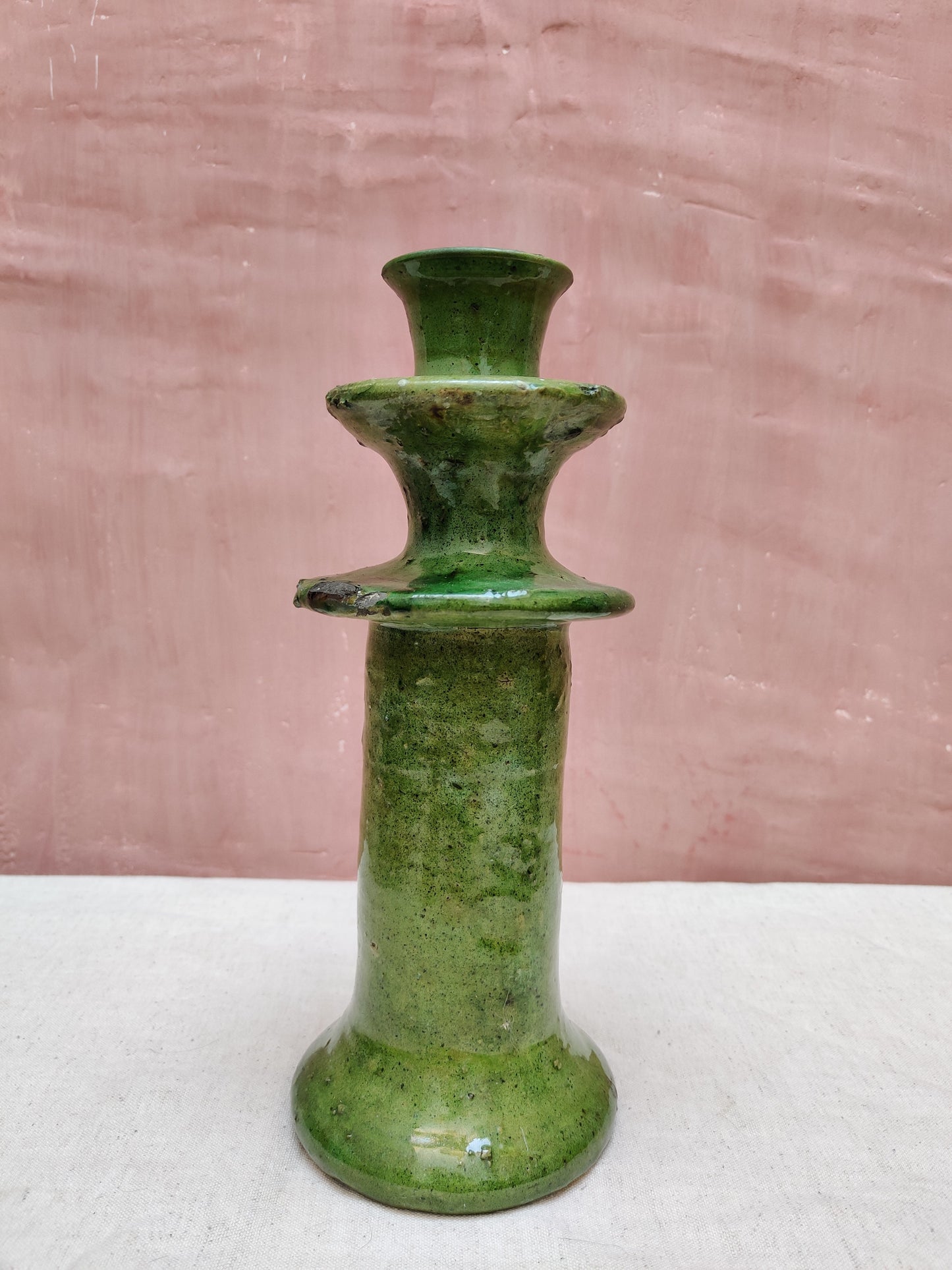 Tamegroute green candlestick