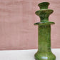 Moroccan green candlestick