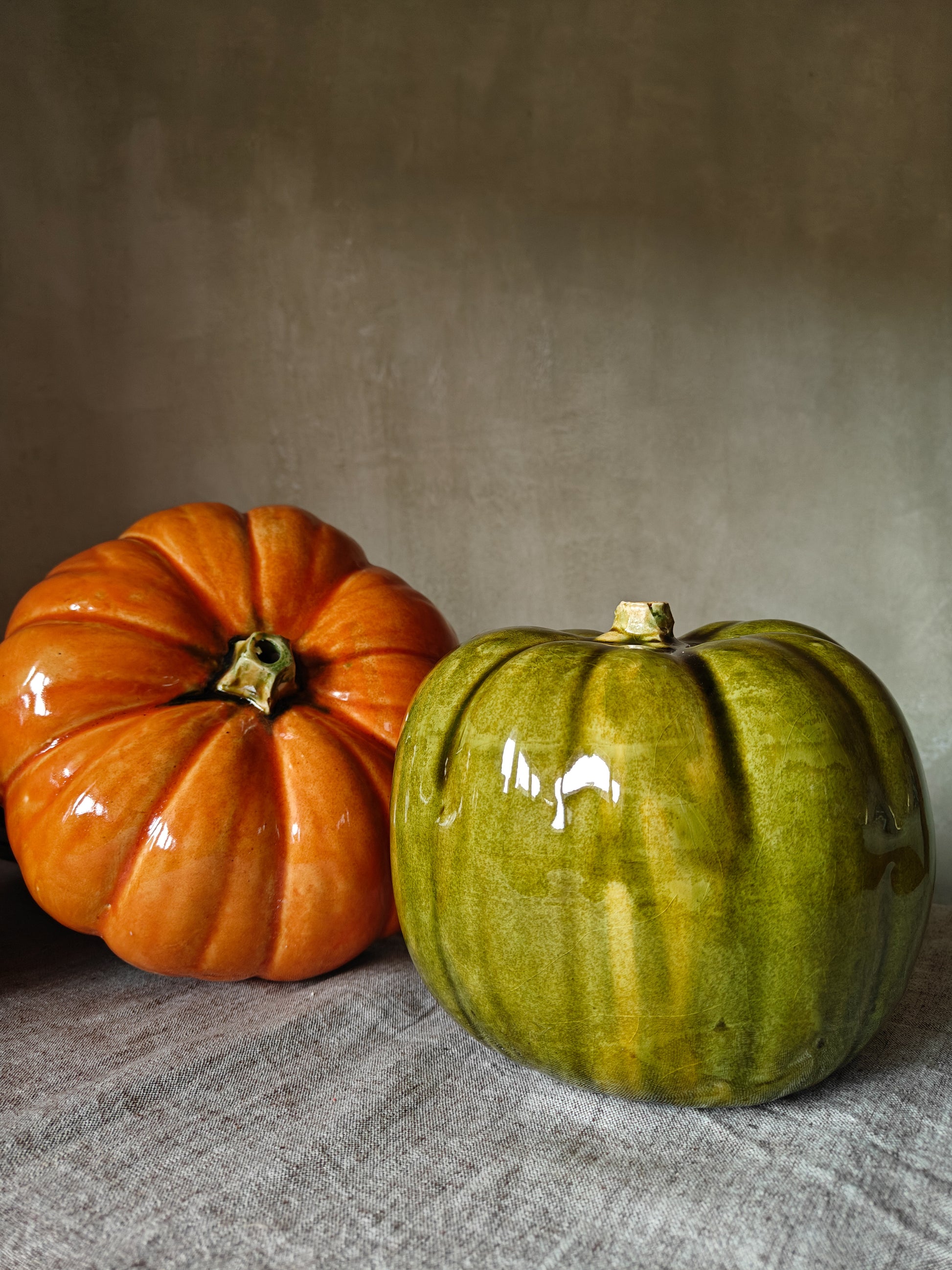 ceramic pumpkins vegetables