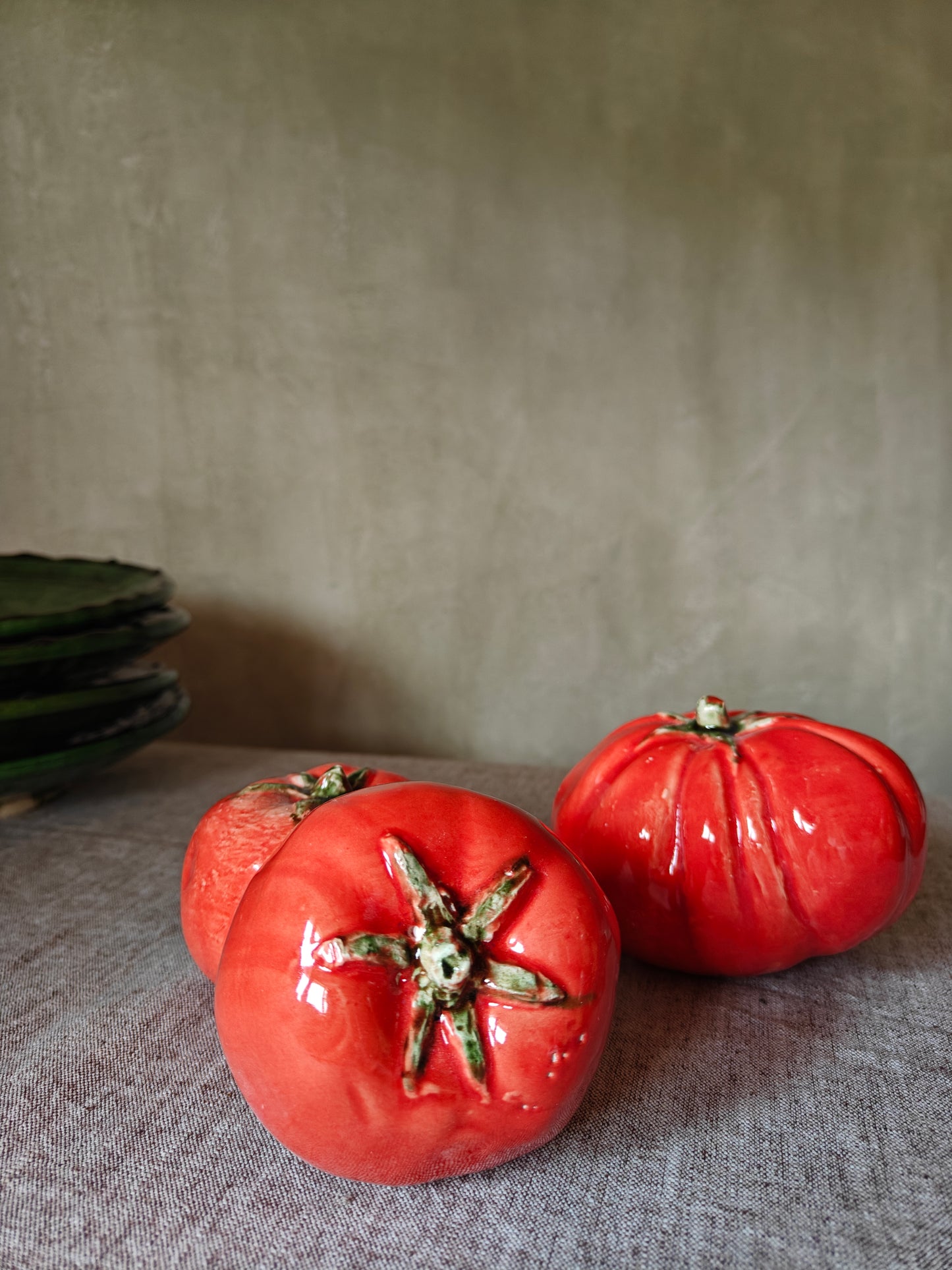 Tomate de cerámica