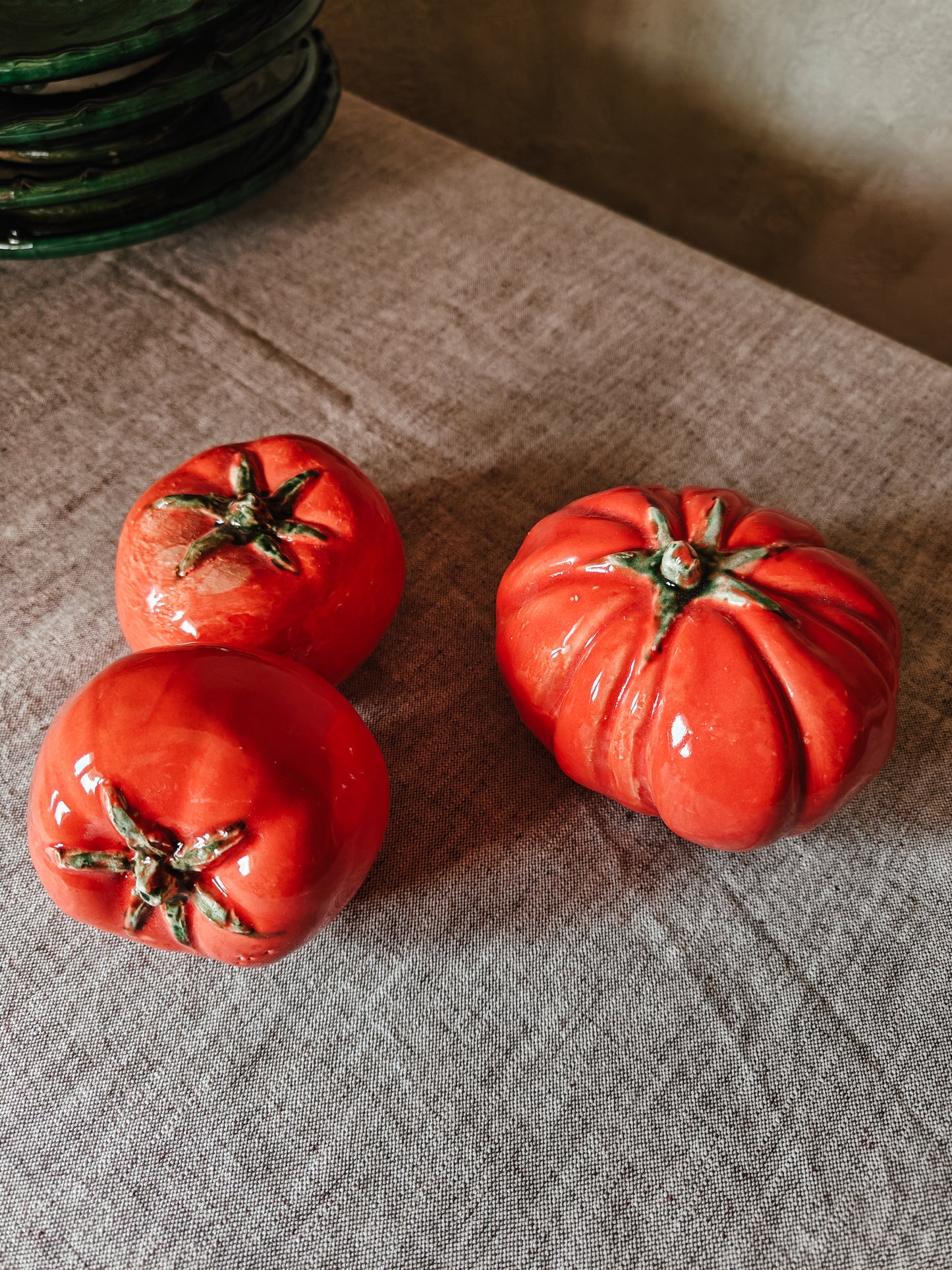 Tomate de cerámica