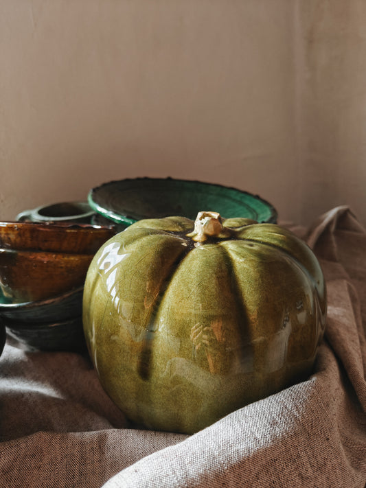 Calabaza de cerámica
