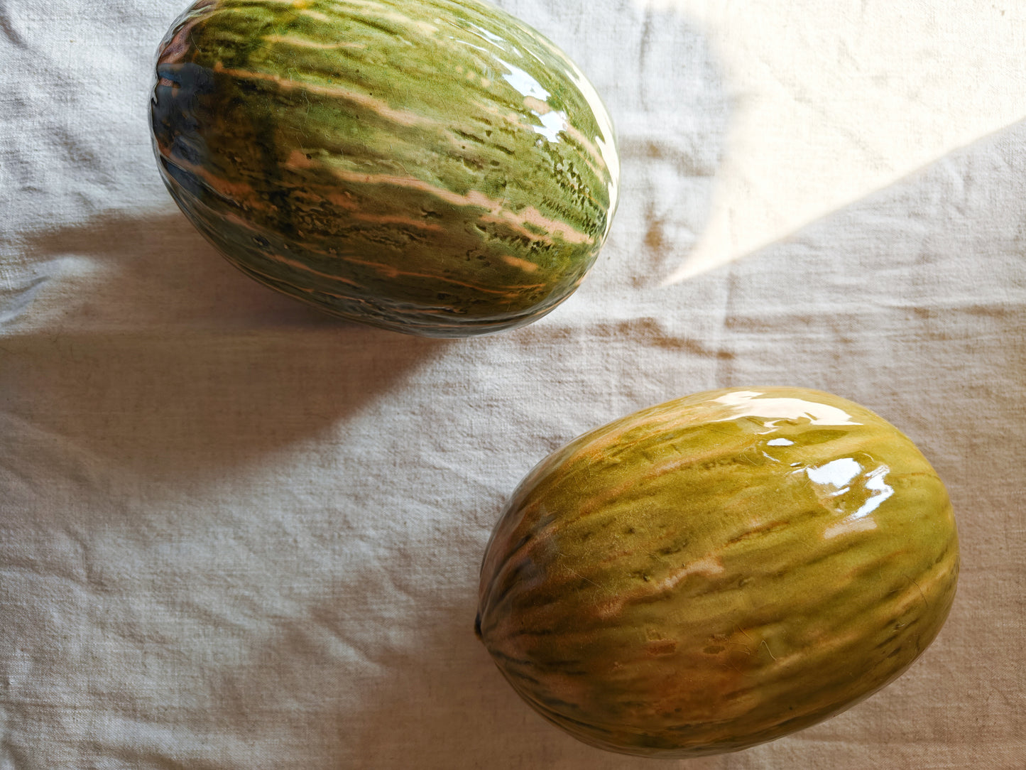 Ceramic Santa Claus melon