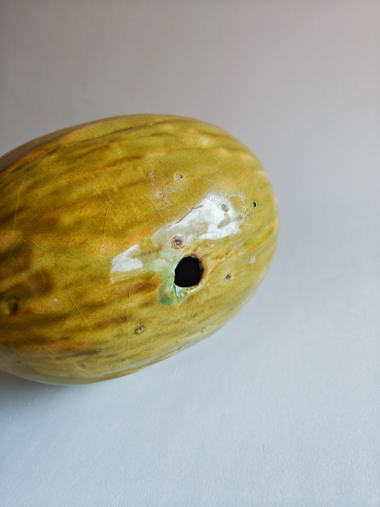 Ceramic Santa Claus melon