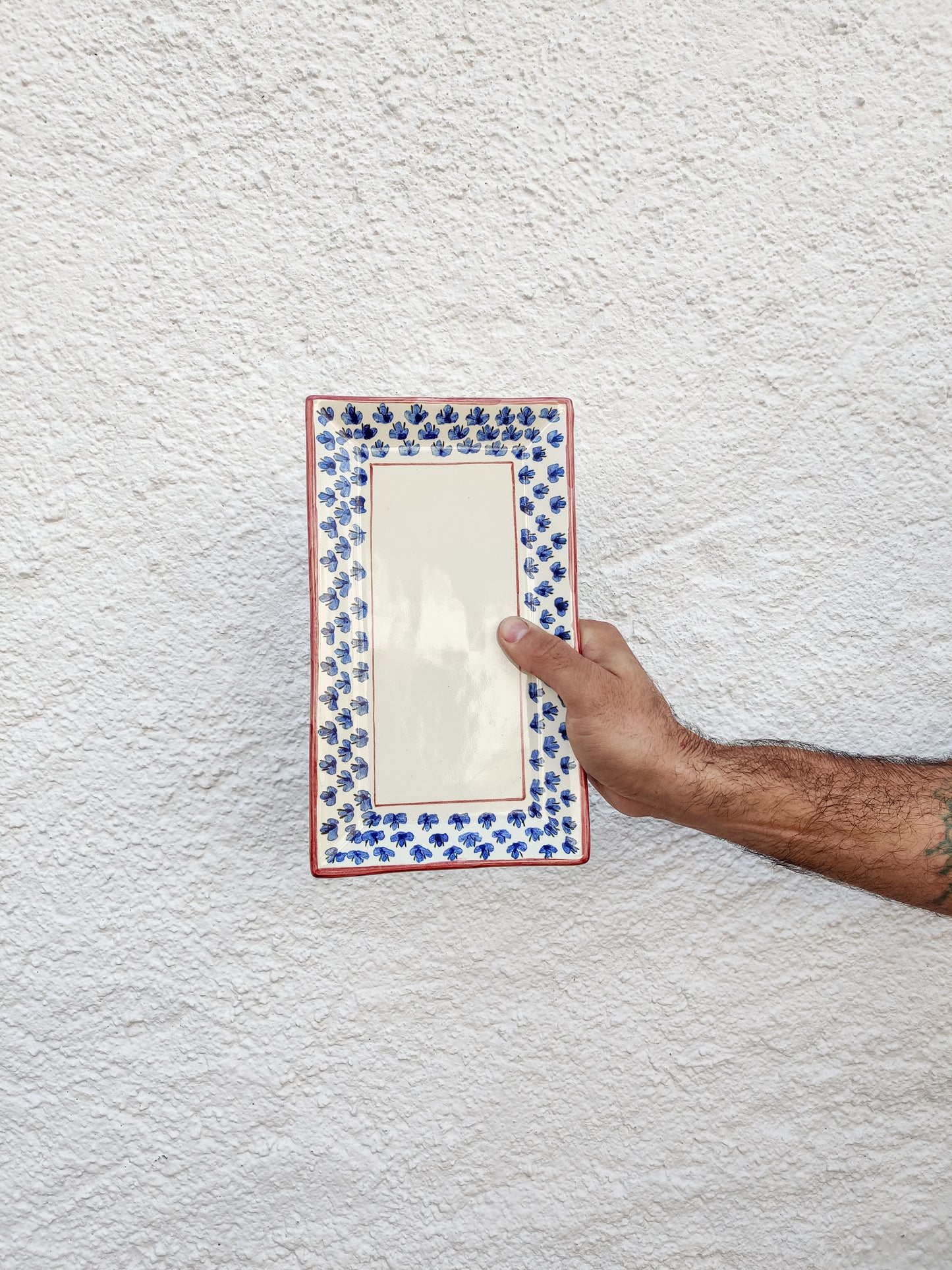 Rectangular serving platter from Cáceres