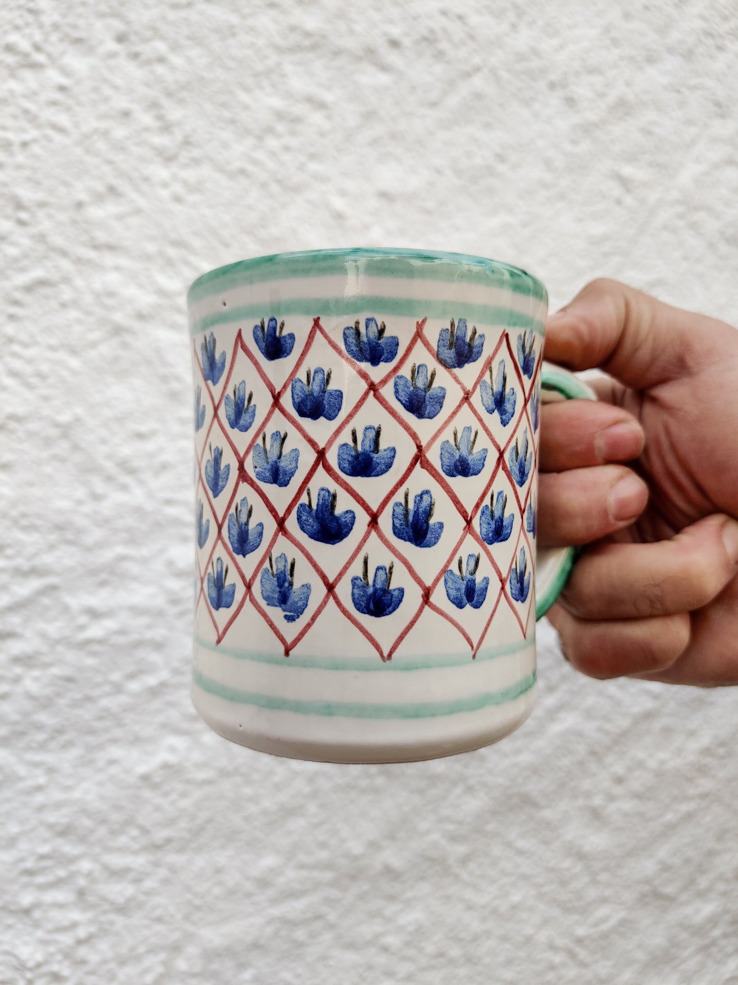 Ceramic breakfast mug from Cáceres