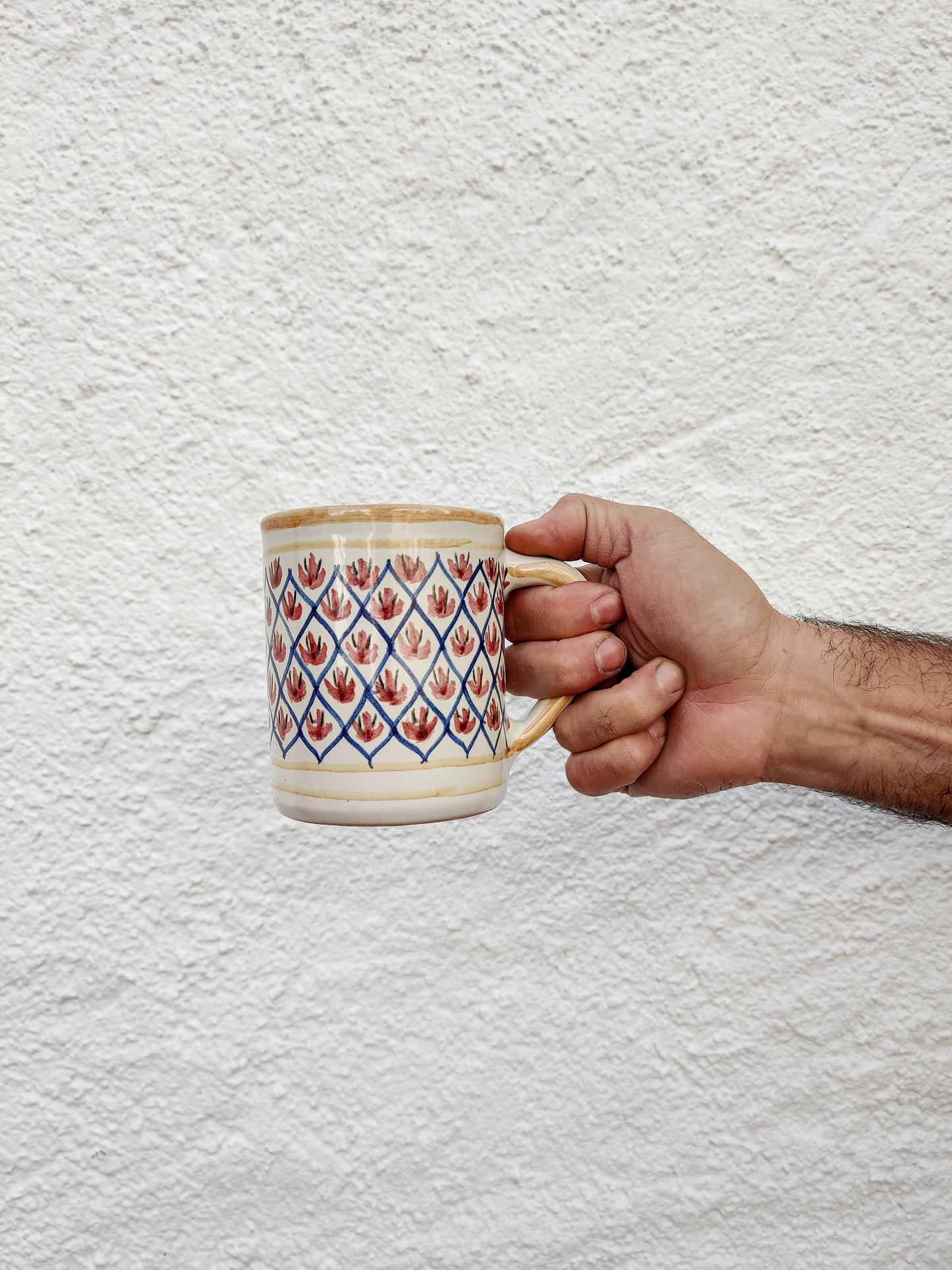 Ceramic breakfast mug from Cáceres