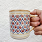 Ceramic breakfast mug from Cáceres