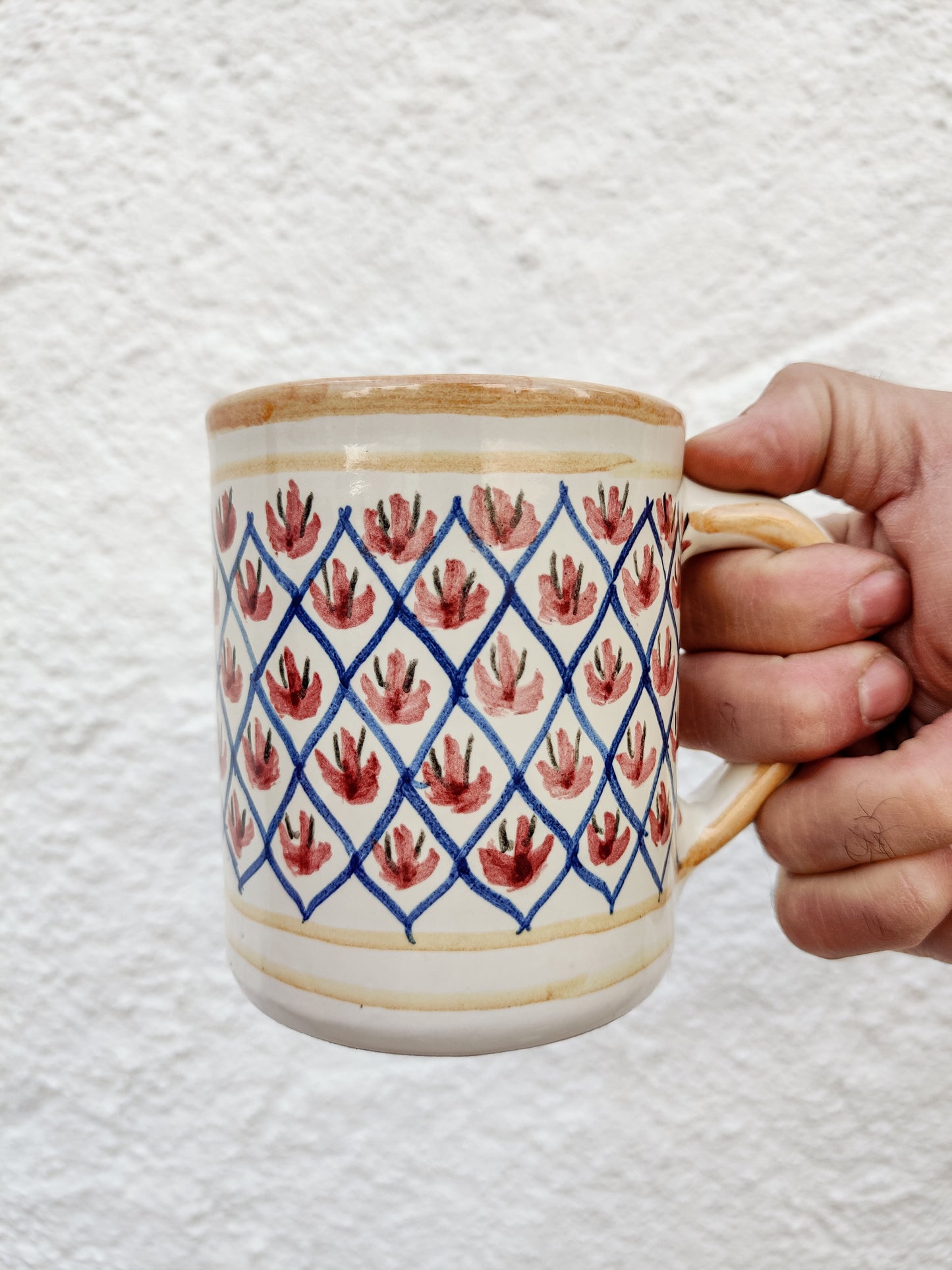 Ceramic breakfast mug from Cáceres