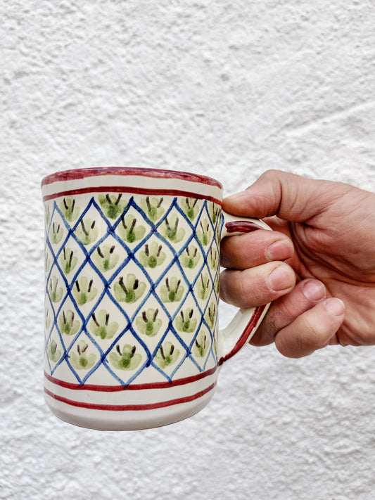 Ceramic breakfast mug from Cáceres