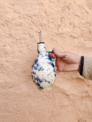 Ceramic oil bottle