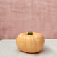 Ceramic orange pumpkin