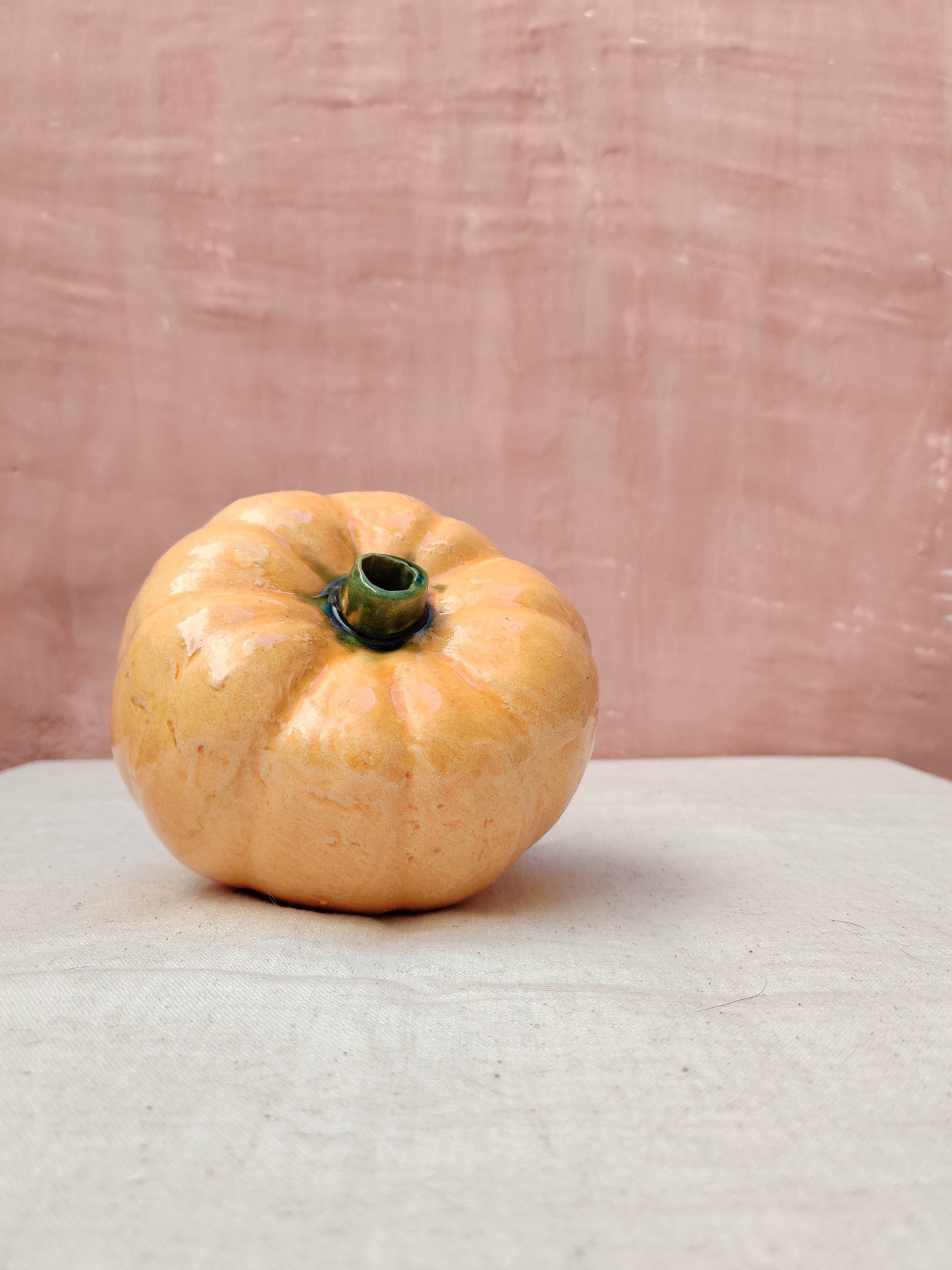 Ceramic pumpkin