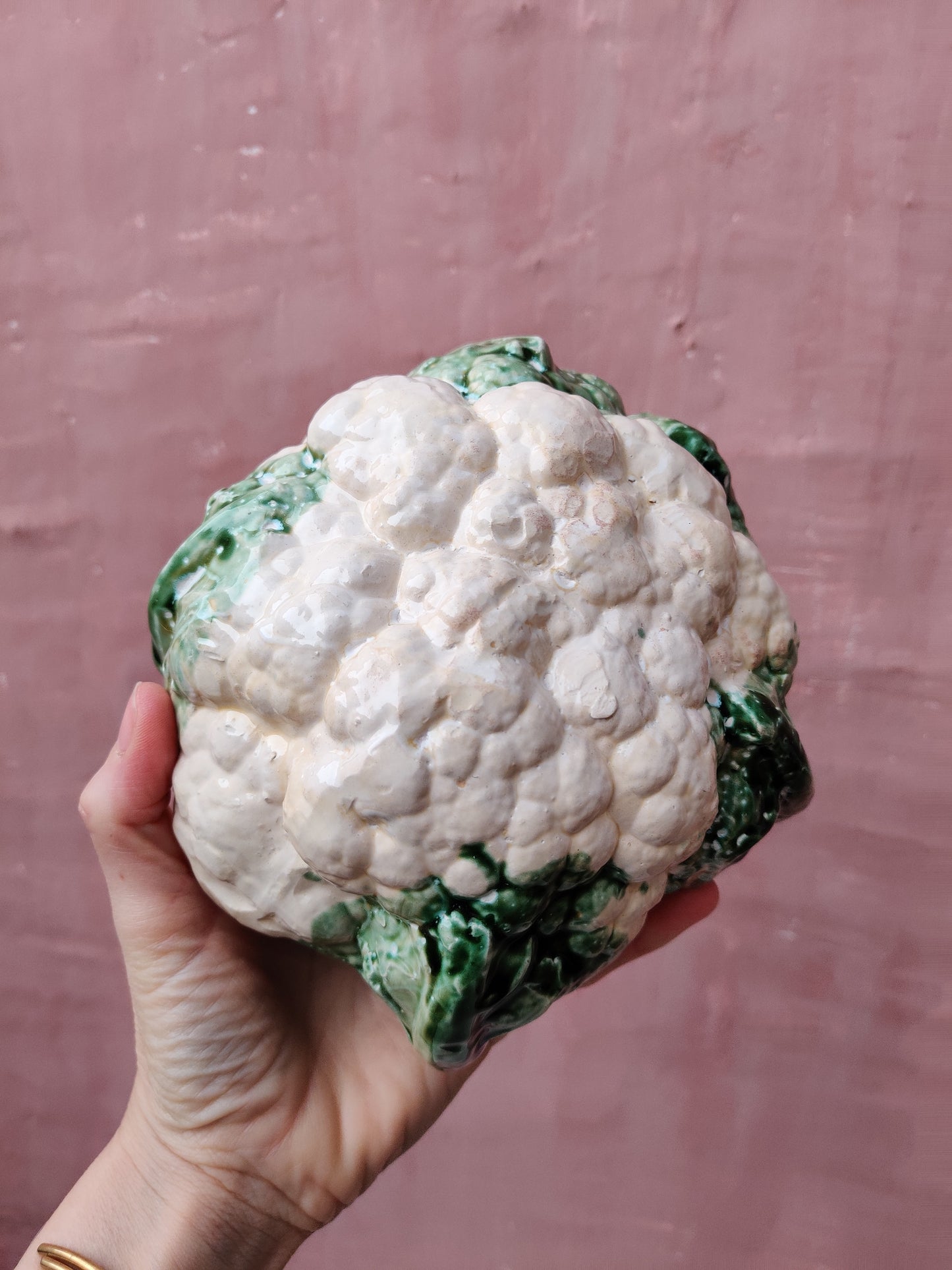 Ceramic cauliflower made in Spain