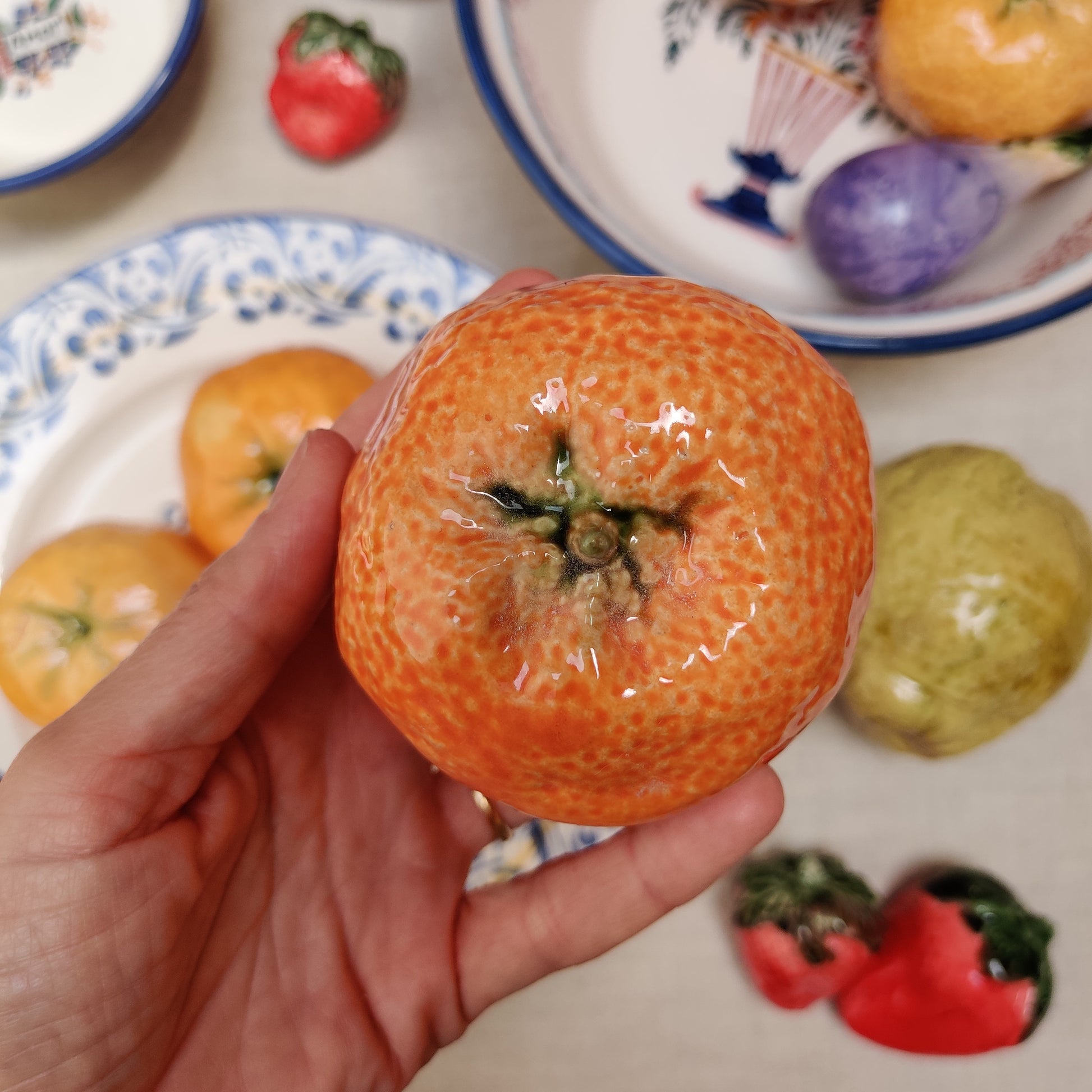 ceramic clementine handmade in spain