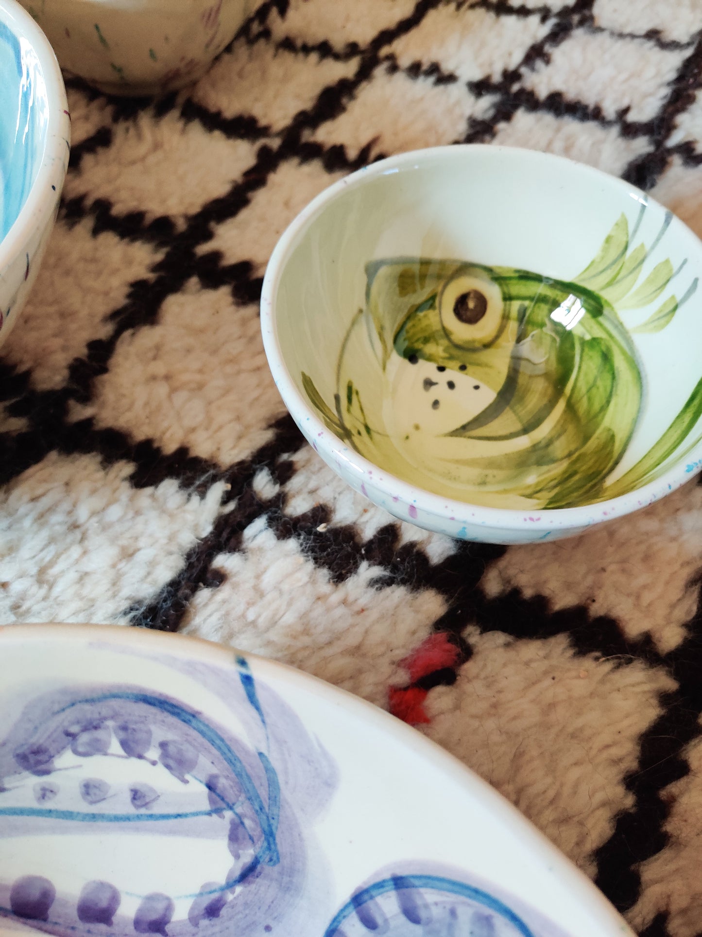 Ceramic fish bowl