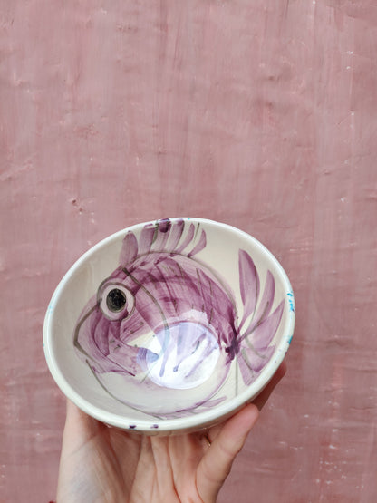 Ceramic fish bowl