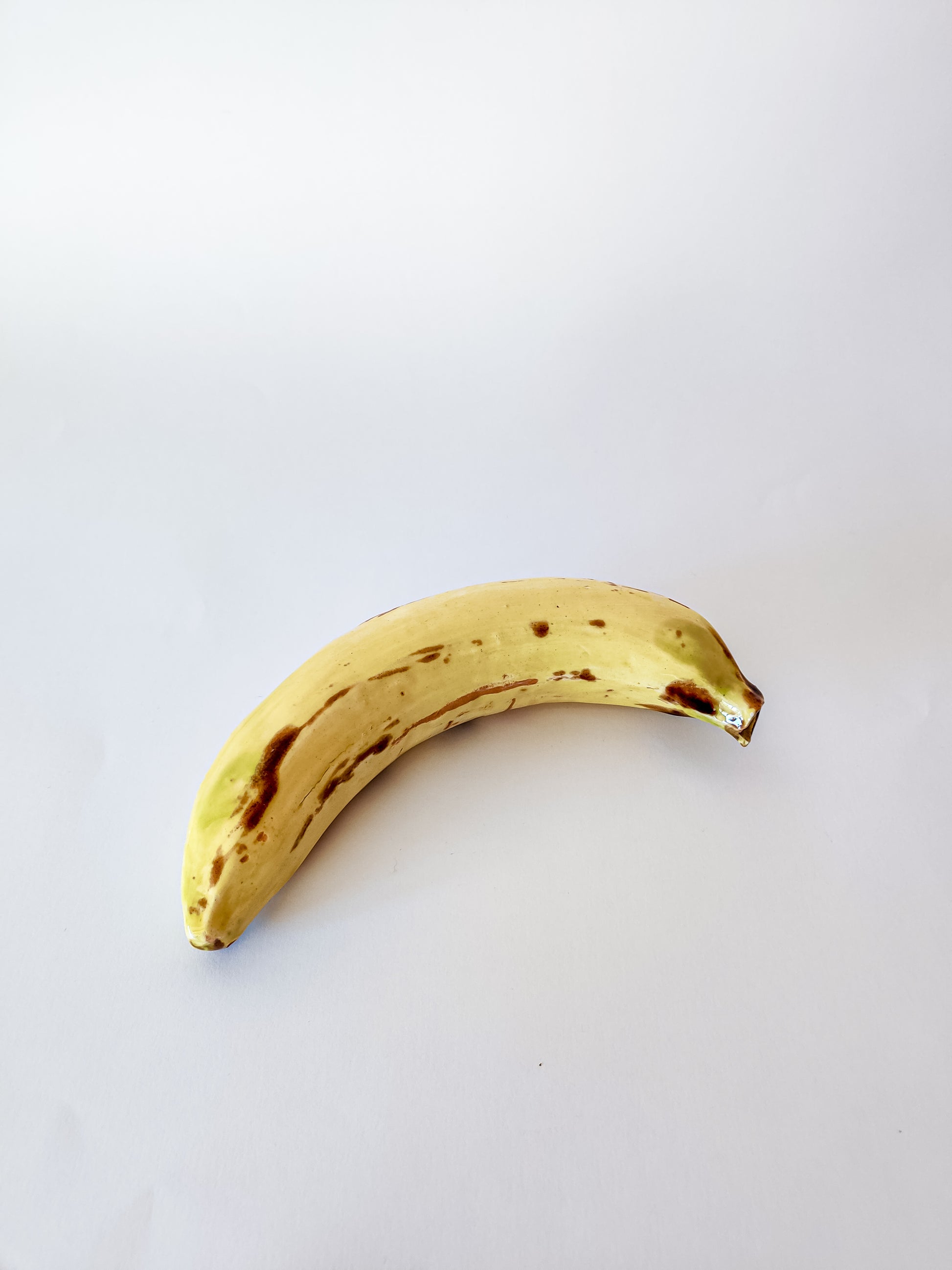 banana ceramic replica