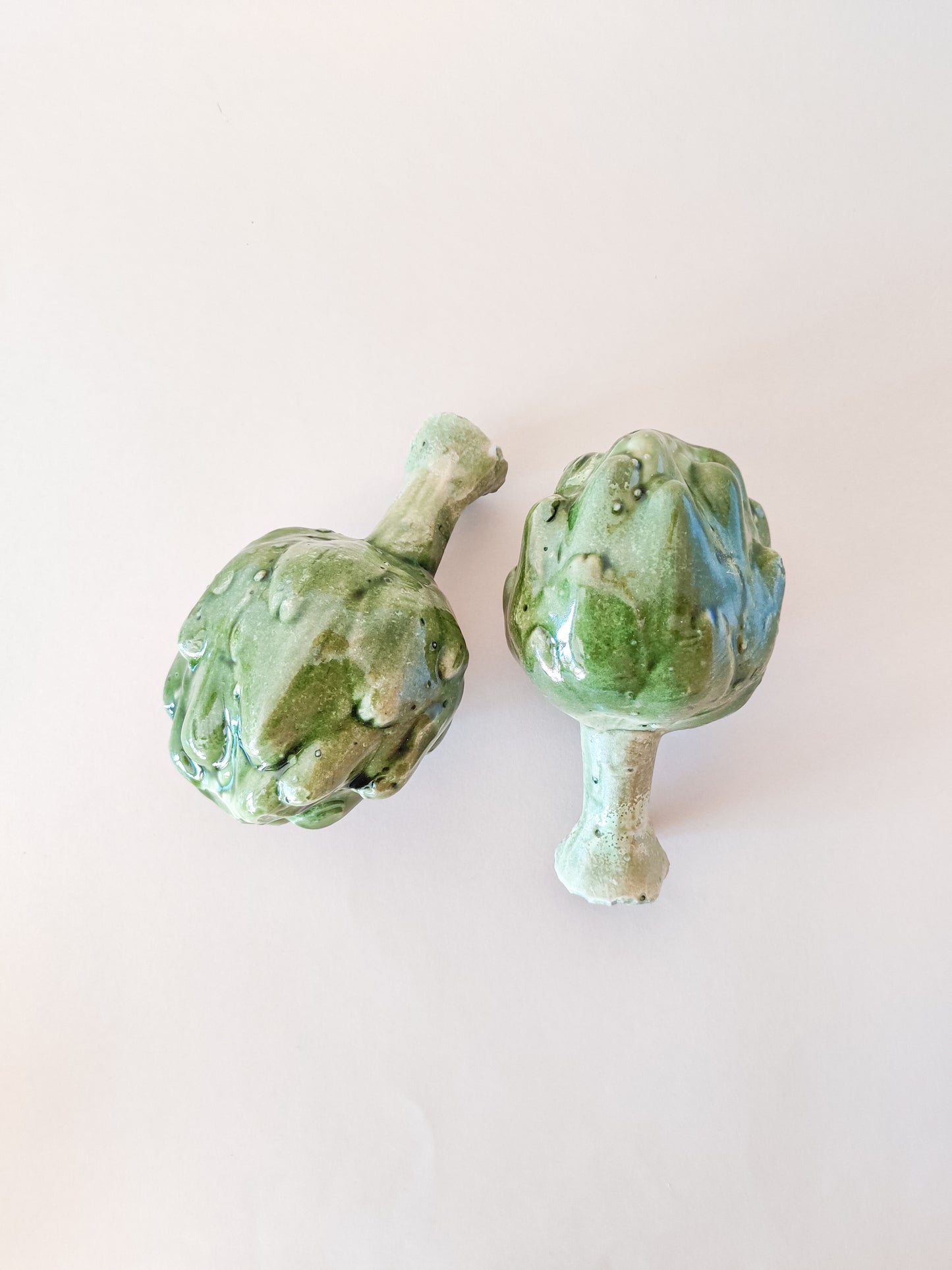 Spanish ceramic ornaments artichoke