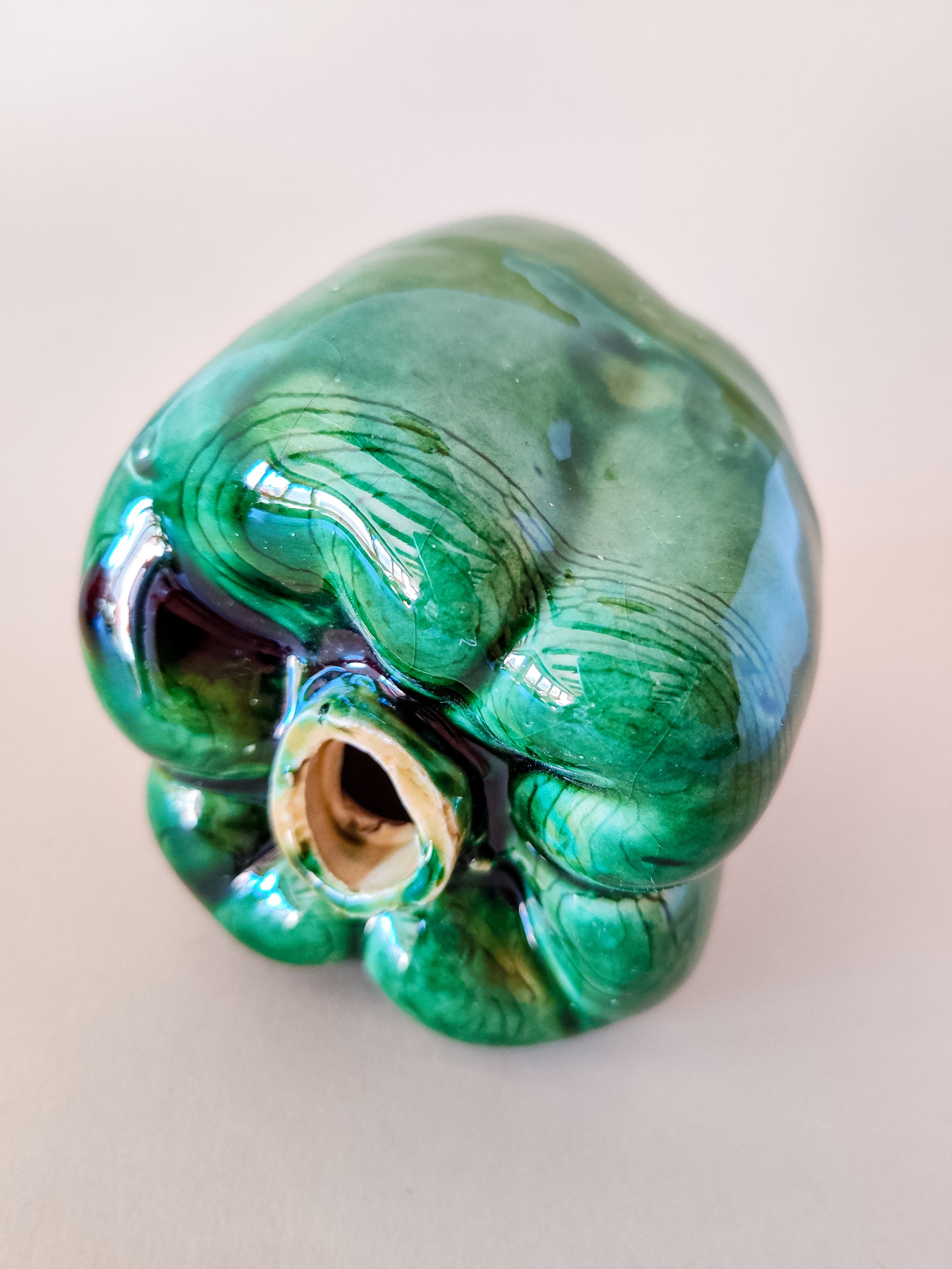 Ceramic green pepper ornament