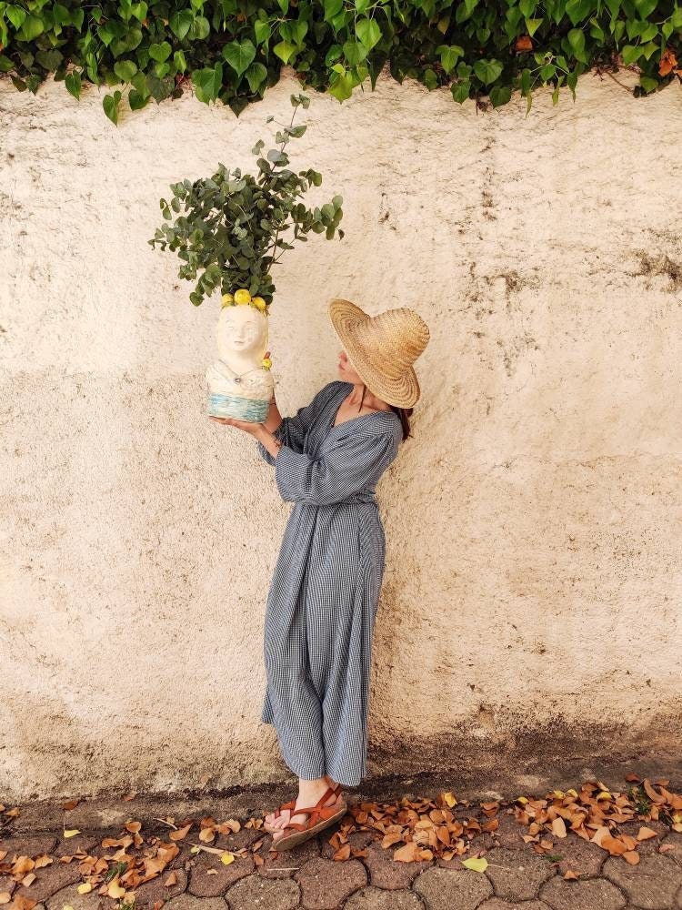 Cabeza siciliana de niña