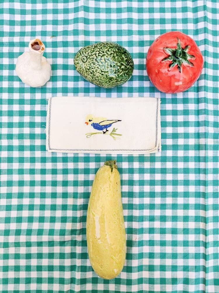 Ceramic zucchini