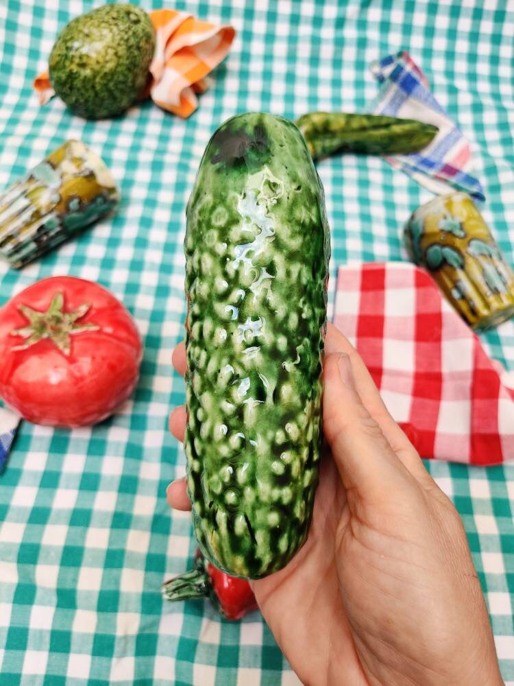 ceramic vegetables figures