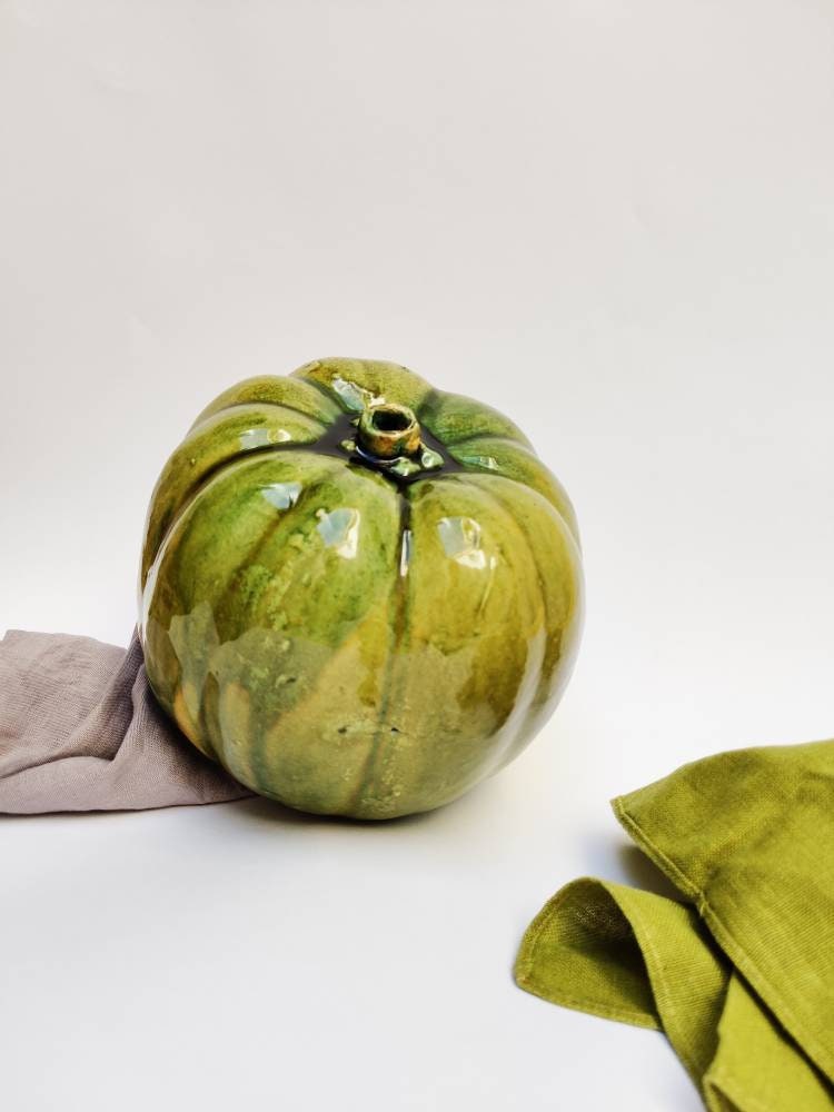 Calabaza cerámica hecha en españa