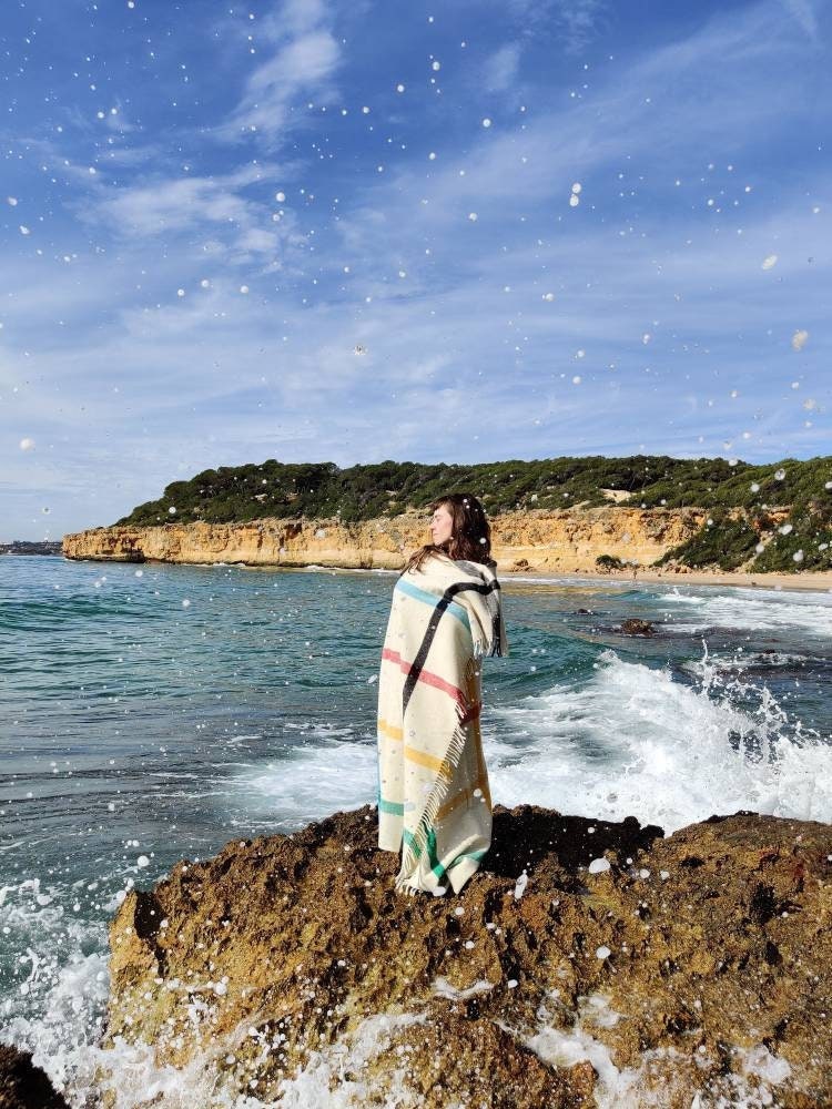 manta de lana virgen hecha en españa